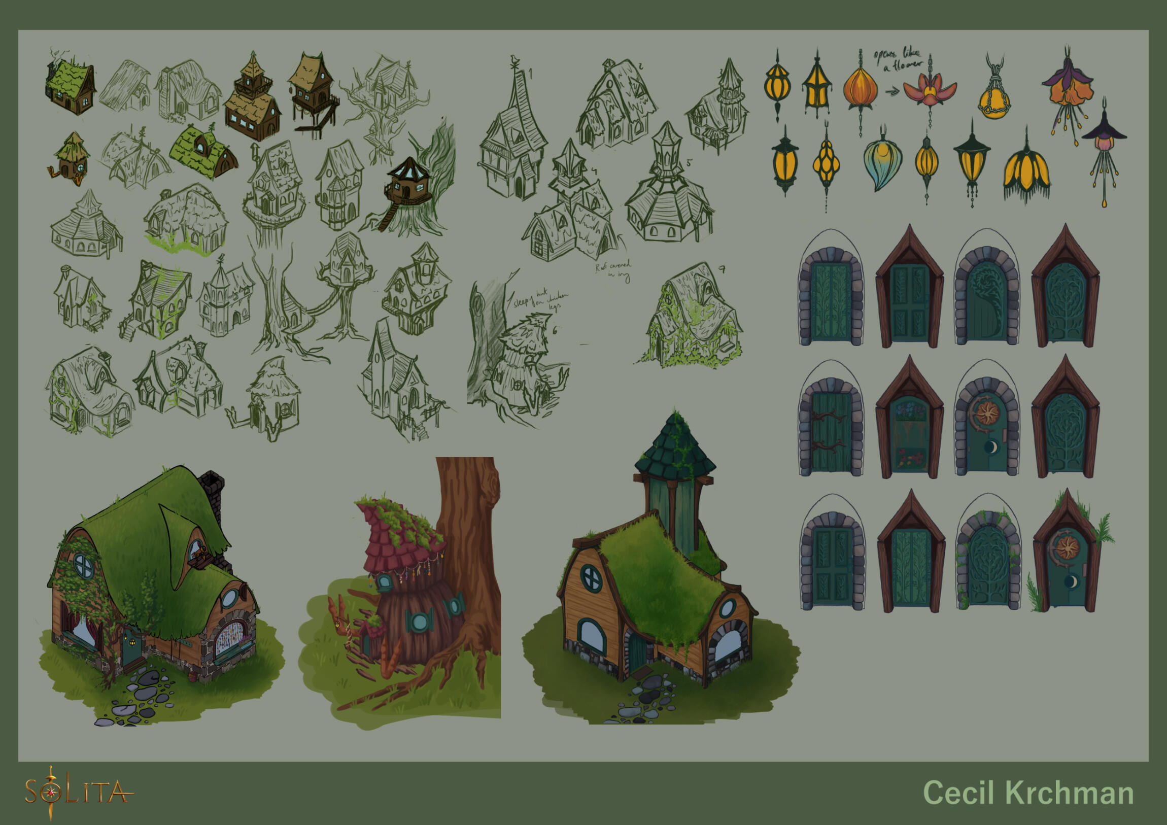 Witch&#39;s House - visual exploration and development